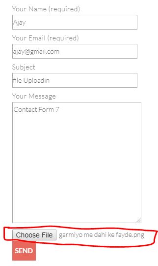 contact form 7
