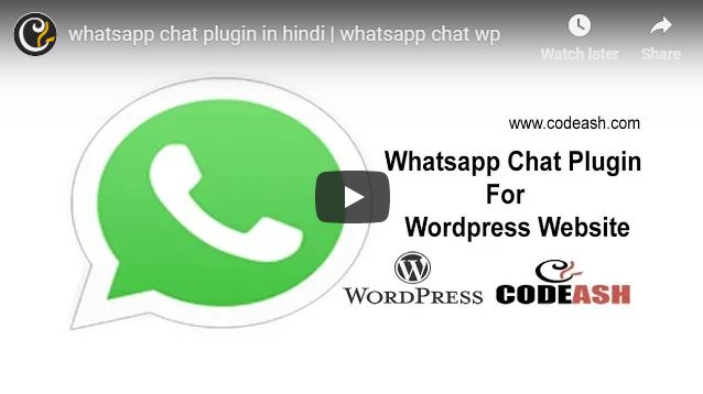 whatsapp chat plugin for wordpress