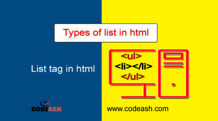 List Tag in Html