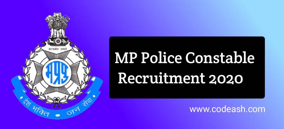 MP Police Constable Recruitment 2021