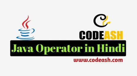 Java Operators in Hindi With Example